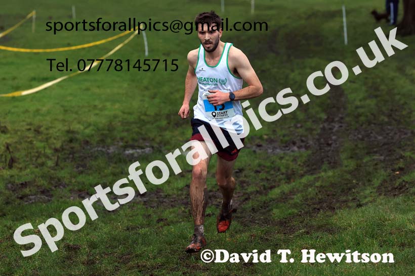 Senior mens 2023 NECAA Cross Country Relays, Thornley Hall Farm, Peterlee, County Durham. Photo: David T. Hewitson/Sports for All Pics